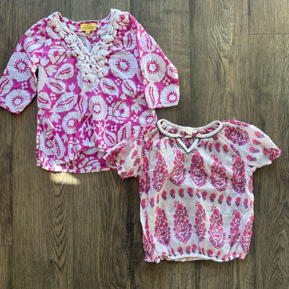 Two Shirt Bundle - Lightweight Floral - Size 2